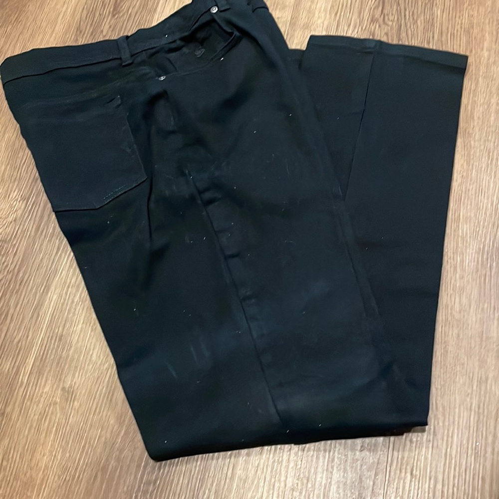 Gloria Vanderbilt Amanda Pants Denim Women’s 10 Black Stretch